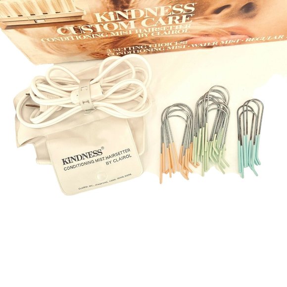 Clairol Kindness Custom Care Deluxe Wax Core Hot Rollers Curlers Denmark K320 - Picture 5 of 11